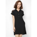 [Mã BMBAU50 giảm 7% tối đa 50K đơn 99K] De Leah – Đầm Suông Tay Dơi – Thời trang thiết kế