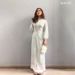 MAYBI – Áo dài Thanh Trà (Không kèm quần lụa)