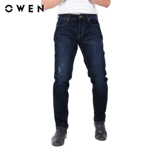 OWEN - Quần Jean dài Slimfit Xanh QJSL22252