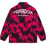 PARADOX Áo khoác dù dây kéo PELAGE ZIP OVERPRINTED JACKET