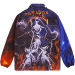 PARADOX Áo khoác dù HELL BORDER OVER-PRINTED JACKET