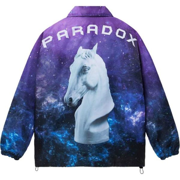 PARADOX Áo khoác dù HORSE OVER-PRINTED JACKET