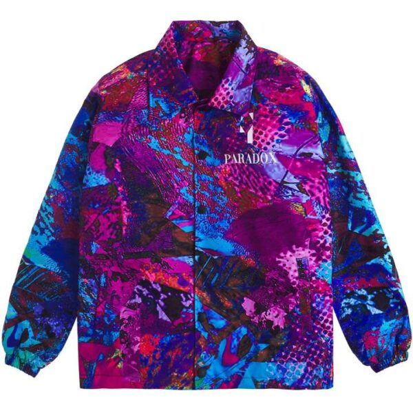 PARADOX Áo khoác dù PATCHY SKIN OVER-PRINTED JACKET