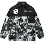 PARADOX Áo khoác dù STATEMENT OVER-PRINTED JACKET