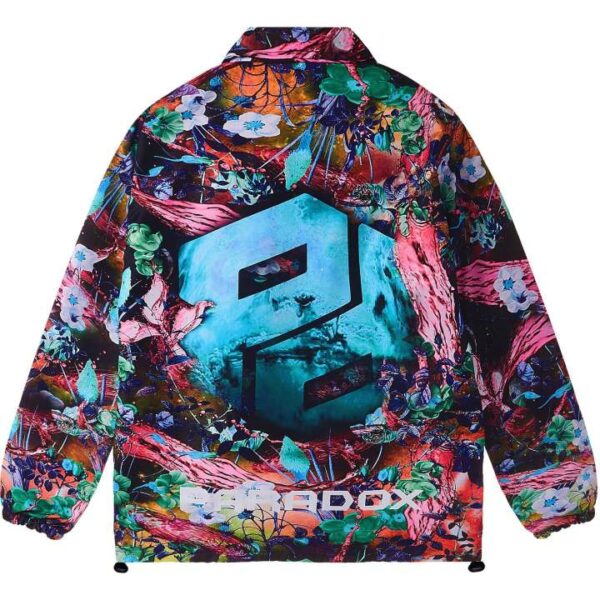 PARADOX Áo khoác dù WONDER GARDEN OVER-PRINTED JACKET