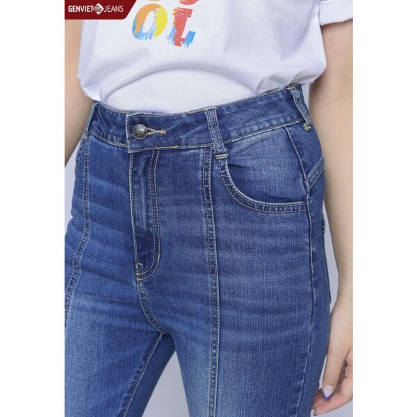 Quần dài jeans nữ TQ110J1207 GENVIET - Hình ảnh 4