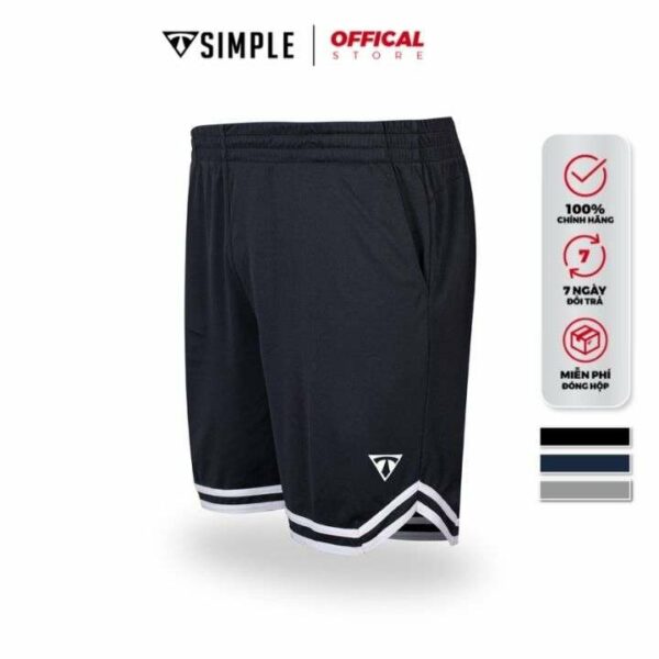 Quần Đùi Thể Thao Nam TSIMPLE Short tập gym vải thun lạnh thoáng mát co giãn thoải mái vận động QSDL