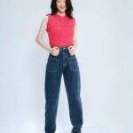 Quần jean túi ốp trước CChat Clothes 20QDJ0003BT