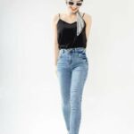 Quần jeans dáng skinny Cchatclothes