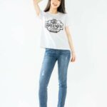 Quần jeans skinny mài đùi Cchat Clothes