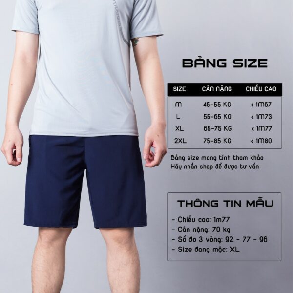 Quần short gió nam THE 1992 basic - Hình ảnh 8