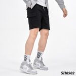 Quần Short Kaki Túi Hộp Unisex ROUGH Dáng Short Cộc Ulzzang Hàn Quốc