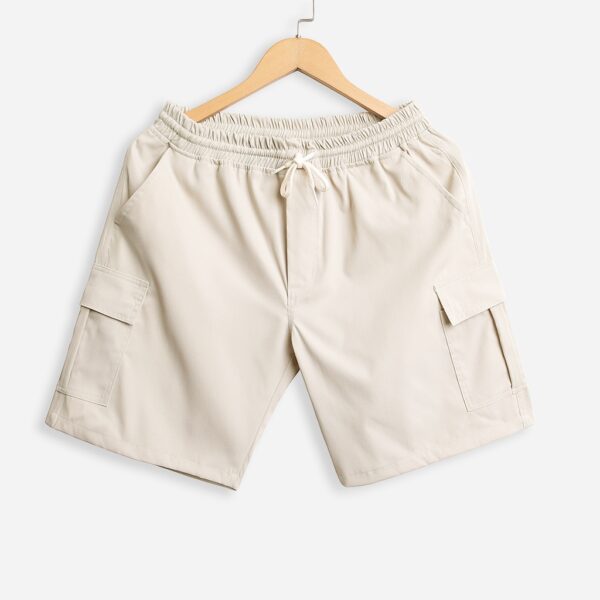 Quần Short Kaki Túi Hộp Unisex ROUGH Dáng Short Cộc Ulzzang Hàn Quốc - Hình ảnh 4