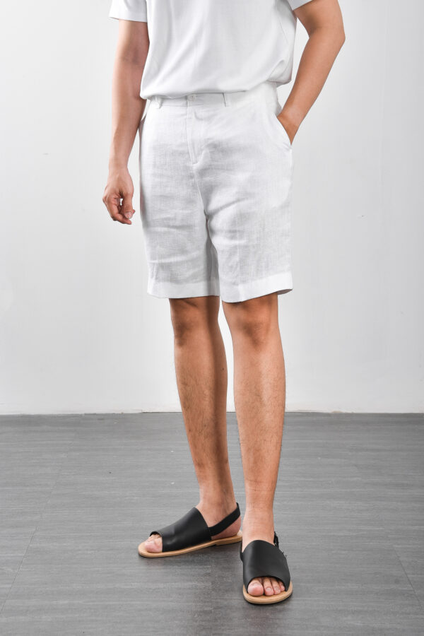 Quần short Linen. LOOSE form - 10S21PSH028