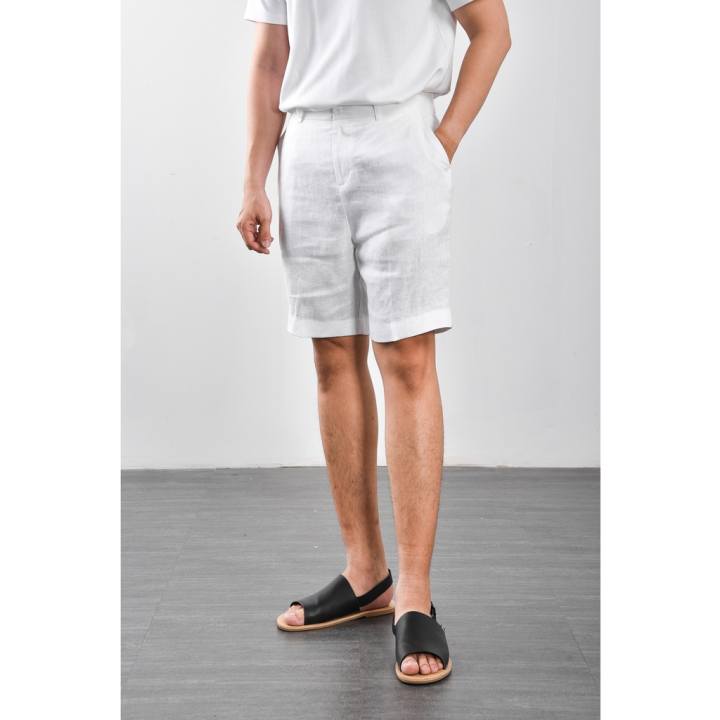 Quần short Linen. LOOSE form – Routine 10S21PSH028