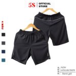 Quần Short Nam Vải Gió 5S (5 màu), Siêu Nhẹ, Bền Màu, Dáng Thể Thao, Thiết Kế Trẻ Trung Năng Động (QSG001-05)