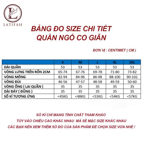 Quần short ngố jean co giãn LATIFAH trơn căn bản QS024 dễ phối đồ phong cách trẻ trung năng động - Hình ảnh 4