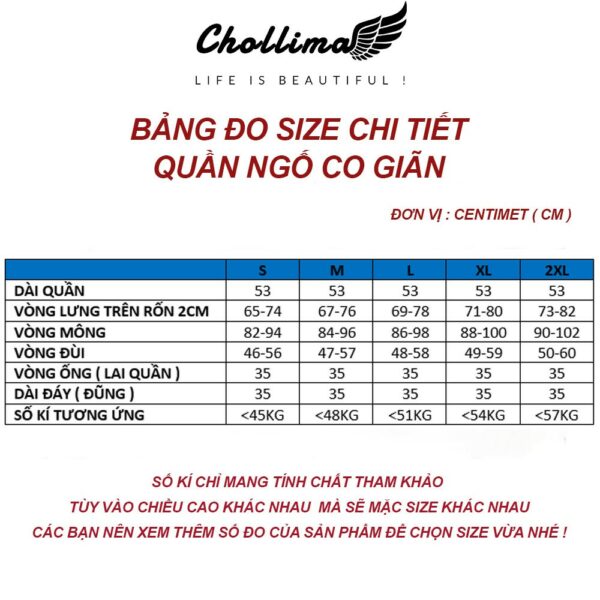 Quần shorts ngố jean co giãn Chollima QS024 phong cách hàn quốc trẻ trung năng động - Hình ảnh 9