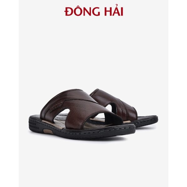 "TẶNG NGAY 30K khi theo dõi gian hàng " Dép quai ngang nam Đông Hải - D1132 - Hình ảnh 7
