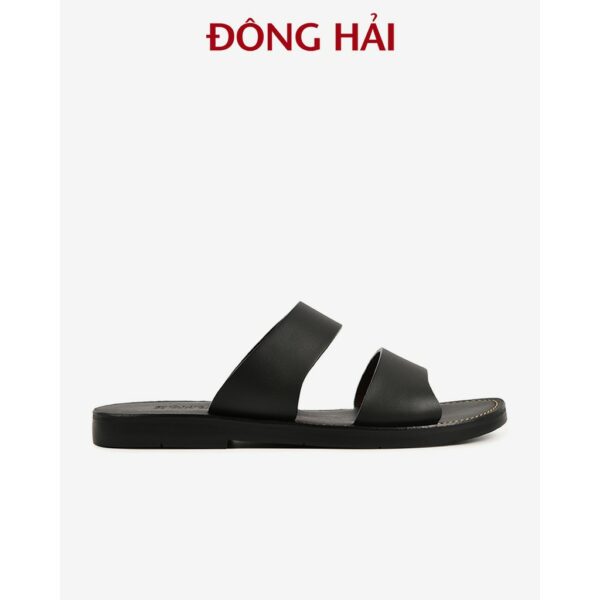 "TẶNG NGAY 30K khi theo dõi gian hàng "Dép quai ngang nam Đông Hải da bò cao cấp thiết kế 2 quai trẻ trung - D1810