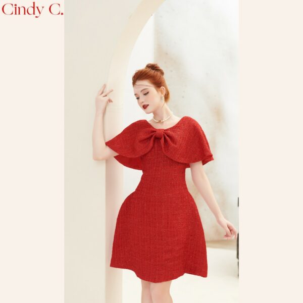 Váy Luv Dress CINDY C chất dạ Tweed 799 - Ảnh 4