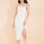 Váy Maxi hở lưng nữ kiểu 2NDDATE 2HDR048W