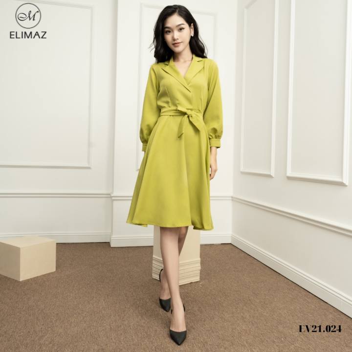 Váy nữ công sở Elimaz dài tay EA21.024