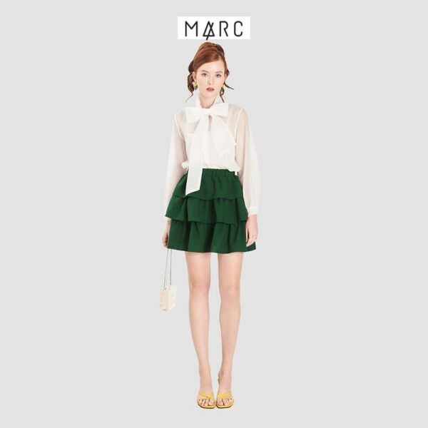 Váy nữ MARC FASHION lưng thun 3 tầng xòe - Hình ảnh 3