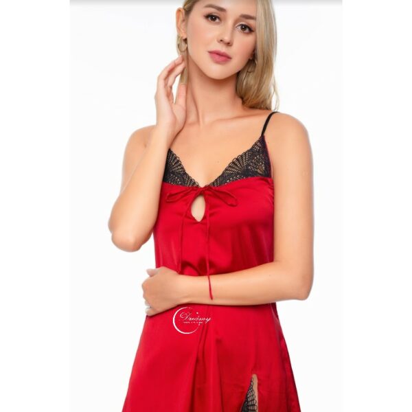 Váy ngủ lụa 2 dây cao cấp, váy ngủ sexy gợi cảm Hai Dây Gợi Cảm Quyến Rũ Dreamy VS06 - Ảnh 3