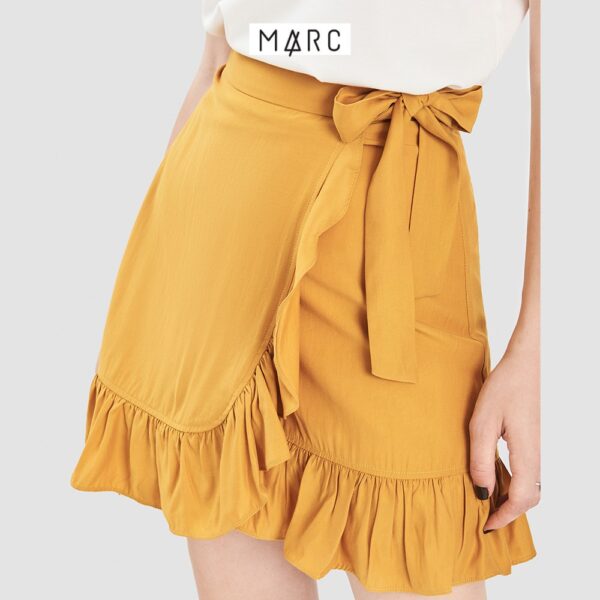 Váy nữ MARC FASHION mini đắp chéo viền bèo - Ảnh 7