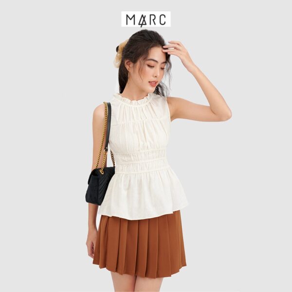 Váy nữ MARC FASHION mini tennis xếp ly hộp - Hình ảnh 2