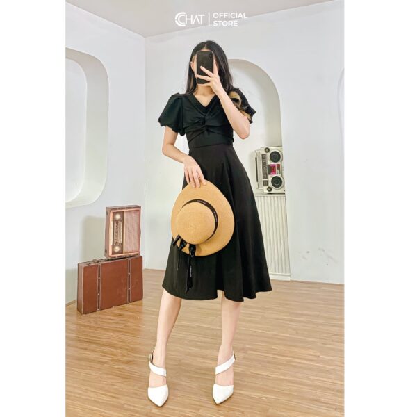 Váy xoắn ngực TT CChat Clothes - Hình ảnh 2