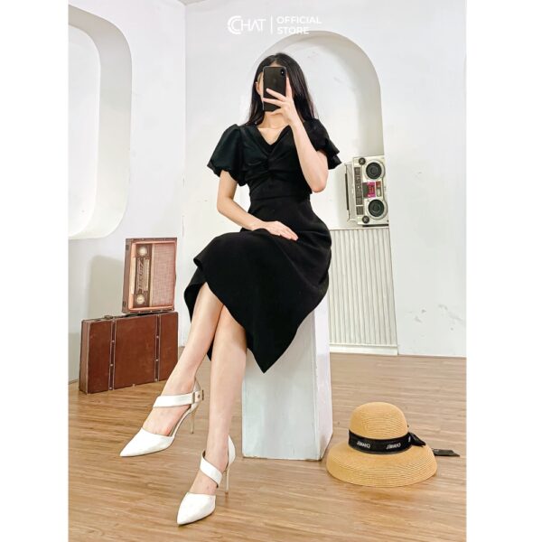 Váy xoắn ngực TT CChat Clothes - Hình ảnh 4