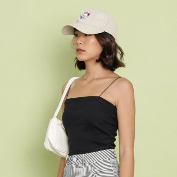 Áo 2 dây nữ croptop thời trang GAGO nellie crop black màu đen GA2792 - Hình ảnh 3