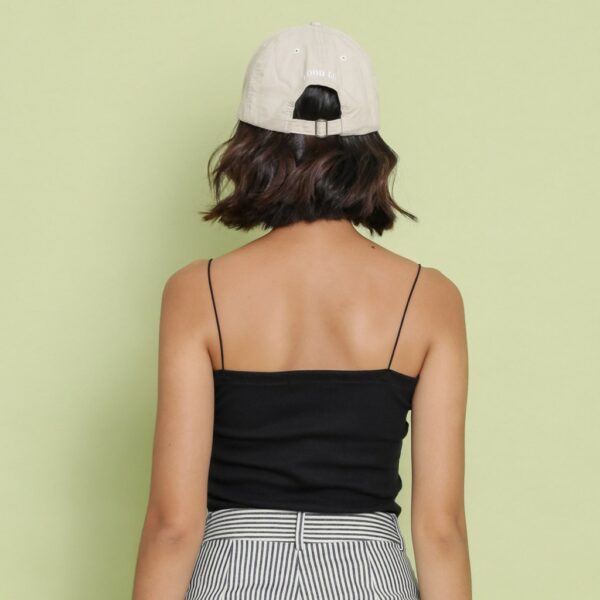 Áo 2 dây nữ croptop thời trang GAGO nellie crop black màu đen GA2792 - Hình ảnh 4