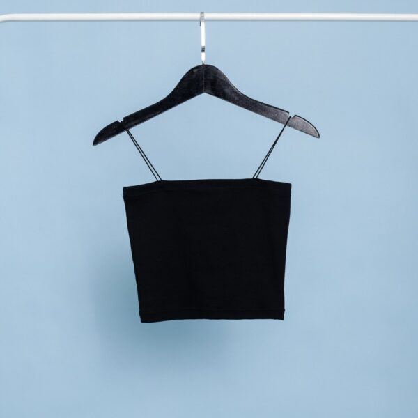 Áo 2 dây nữ croptop thời trang GAGO nellie crop black màu đen GA2792 - Hình ảnh 6
