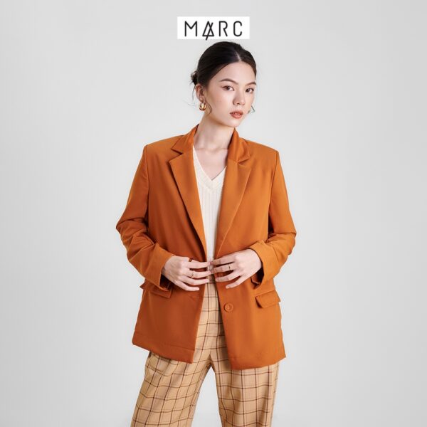 Áo blazer nữ MARC FASHION form suông cơ bản CBPH0330 - Hình ảnh 2