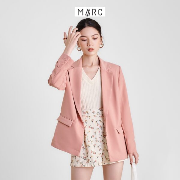 Áo blazer nữ MARC FASHION form suông cơ bản CBPH0330 - Hình ảnh 3