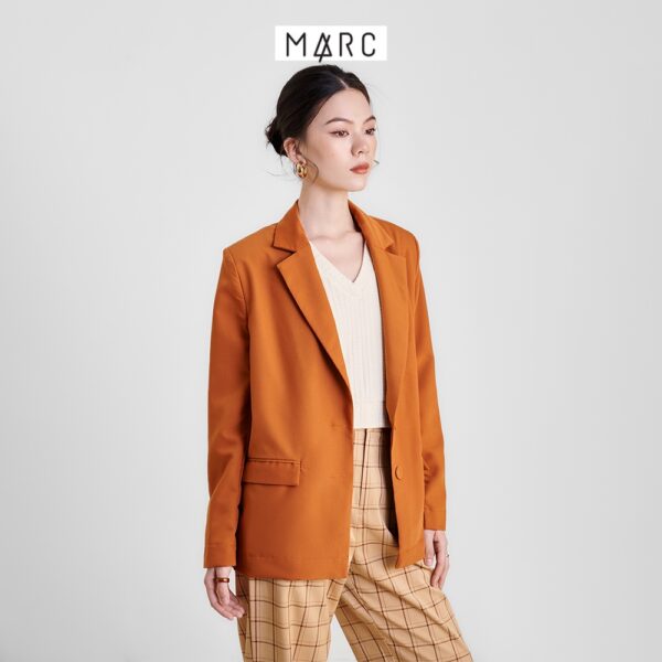 Áo blazer nữ MARC FASHION form suông cơ bản CBPH0330 - Hình ảnh 8