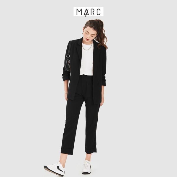 Áo blazer nữ MARC FASHION nhún xắn tay cách điệu FAVH0435 - Hình ảnh 7