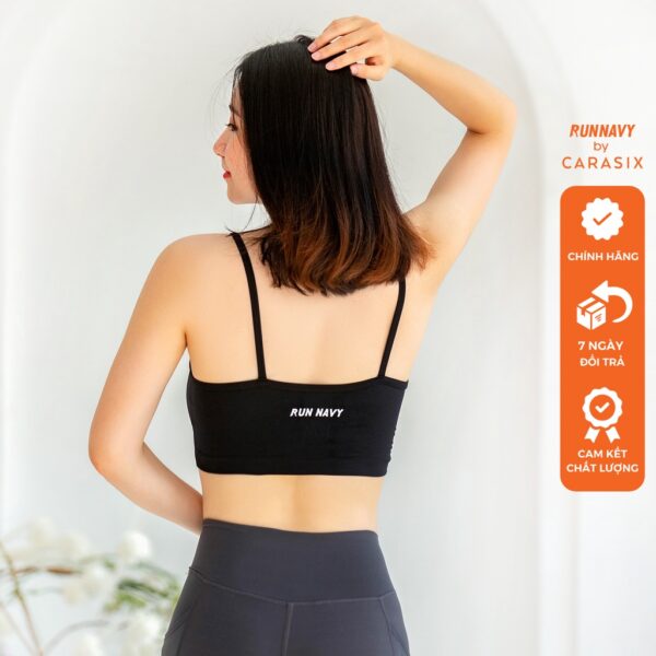 Áo bra nữ tập gym yoga Runnavy by Carasix WBR57, bra chất vải khô thoáng thấm hút tốt, có đệm ngực đi kèm