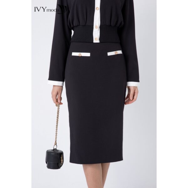 Áo croptop nữ bo gấu IVY moda MS 17M6943 - Hình ảnh 8