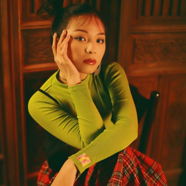 Áo Croptop Tay Dài Xanh TARTAN - T-TitTotTet Croptop / Green - TIẾT KIỆM 𝟗𝟗𝐤 khi mua combo 4 sản phẩm !! - Hình ảnh 4