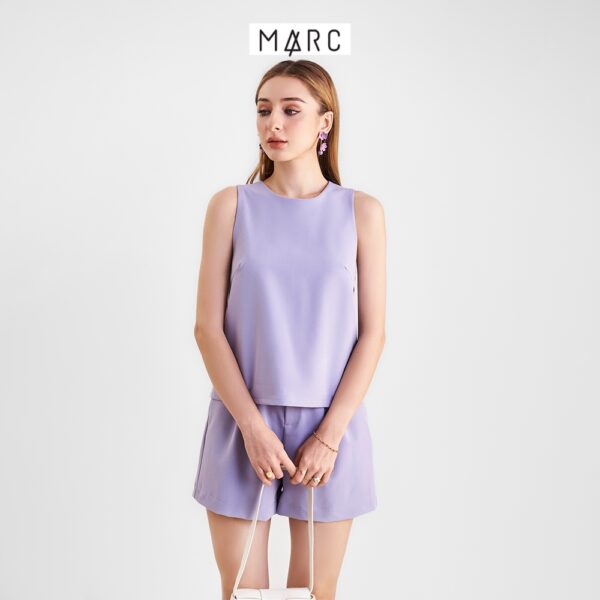 Áo kiểu nữ MARC FASHION sát nách đắp thân sau FAVH0317 - Hình ảnh 3