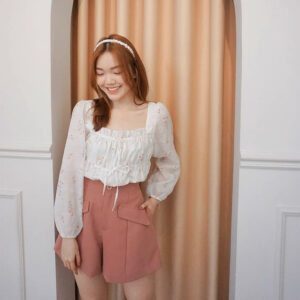 Áo kiểu Plum Top LUCETFASHION