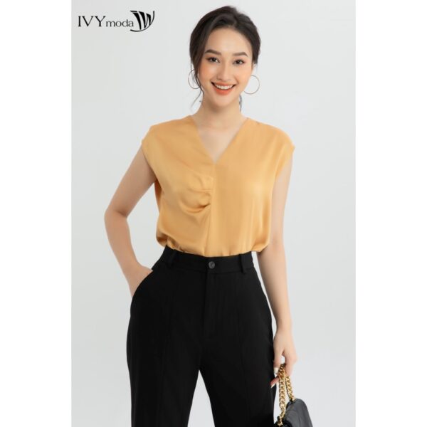 Áo lụa tay liền nữ IVY moda MS 16M6384 - Hình ảnh 5