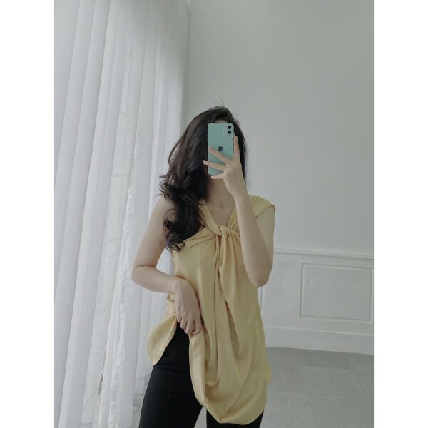 Áo nữ Yu Cherry YA371 SILKY LILI TOP - Ảnh 6