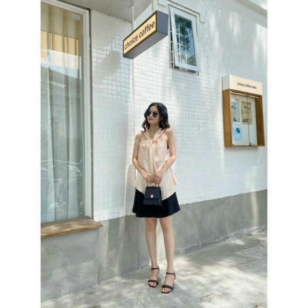 Áo nữ Yu Cherry YA371 SILKY LILI TOP - Ảnh 7
