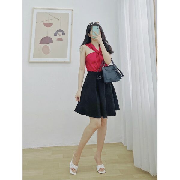 Áo nữ Yu Cherry YA371 SILKY LILI TOP - Ảnh 9