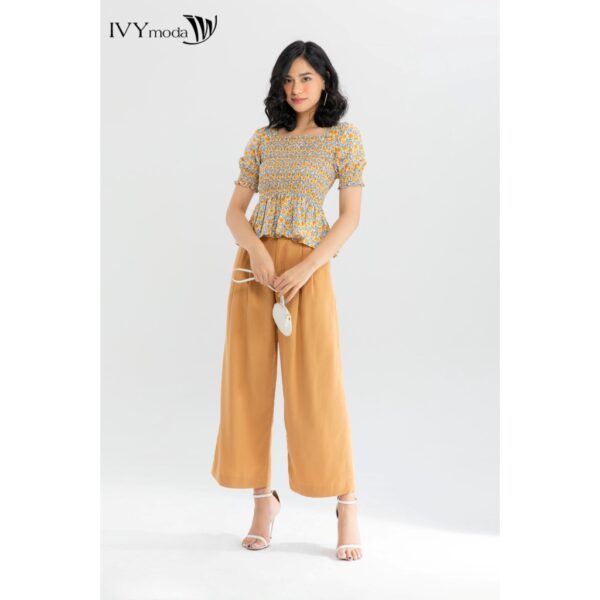 Áo ôm chần chun co giãn nữ IVY moda MS 16B8698 - Hình ảnh 5